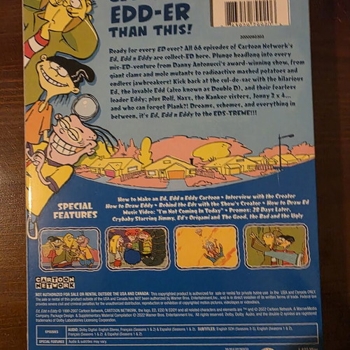 Ed, Edd n Eddy The Complete Series DVD like new