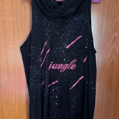 Nassos Louizos sleeveless blouse like new, black, size M