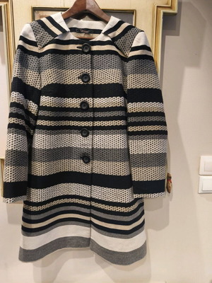 Women's striped coat Raxevsky new, size L
