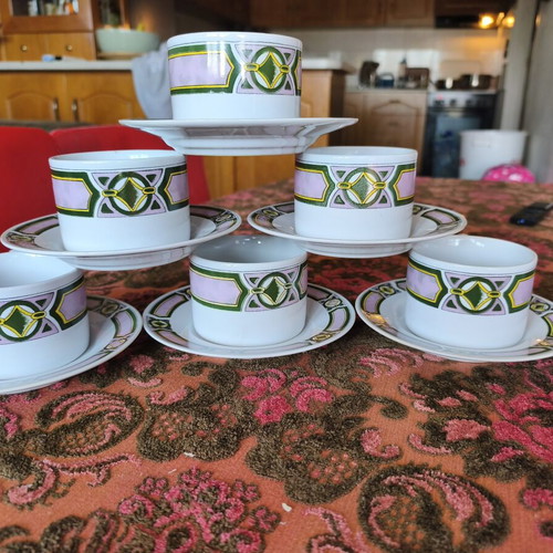 Tea and coffee cups new, set