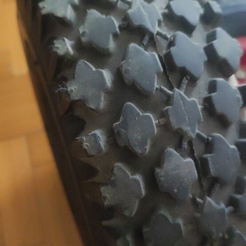 Heavy-duty cart wheel like new, inner diameter 35mm