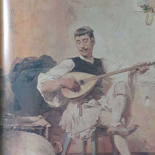 The Greek Painters album used, 19th-20th century