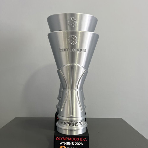 Κύπελλο EuroLeague 2026 Olympiacos έκδοση καινούργιο 3D εκτυπωμένο συλλεκτικό
