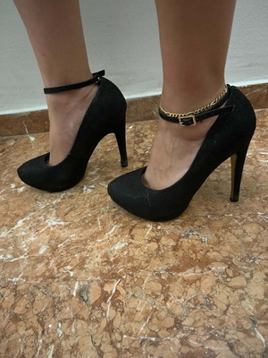 Black Pumps Size 39 New
