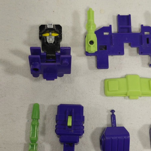 Transformers G1 Devastator parts used