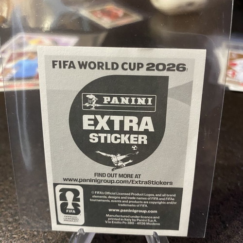 Jude Bellingham Bronze Extra Sticker, World Cup 2026 collection