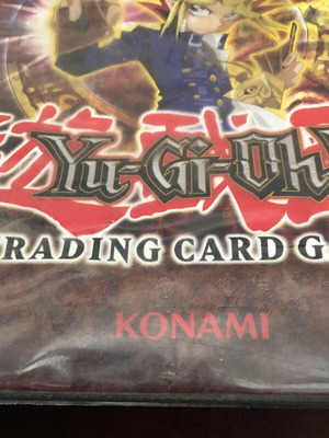 Konami Yu-Gi-Oh ring binder 1996
