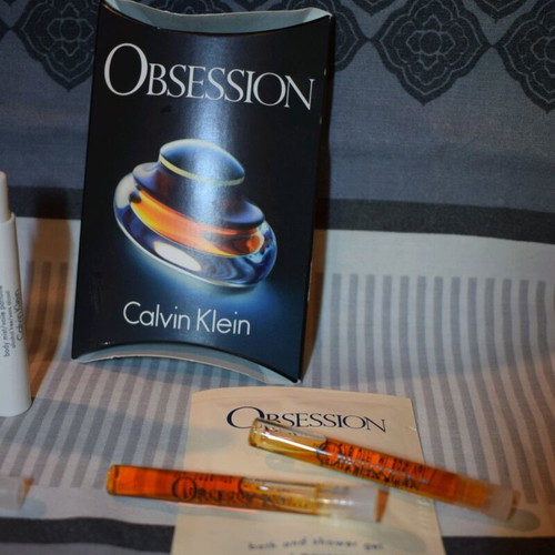 Calvin Klein perfume samples used, mix set
