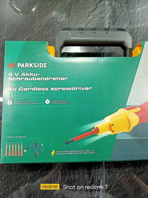 Ακουμολούτρονη κατσαβίδι Parkside PASD 4 C3 4V νέα