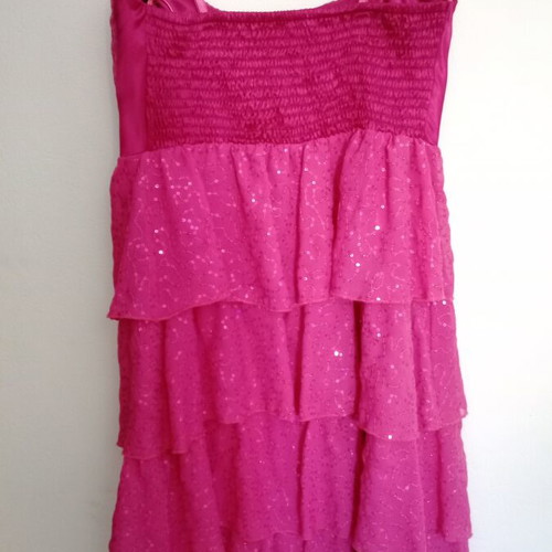 Evening dress Acme pink like new, ideal for christening