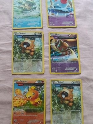 Pokémon Cards 2015 Set 6 Rare Like New