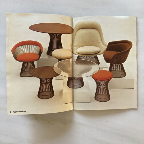 Knoll International Vintage 1970s Design Catalog, Mobel Uruguay Edition