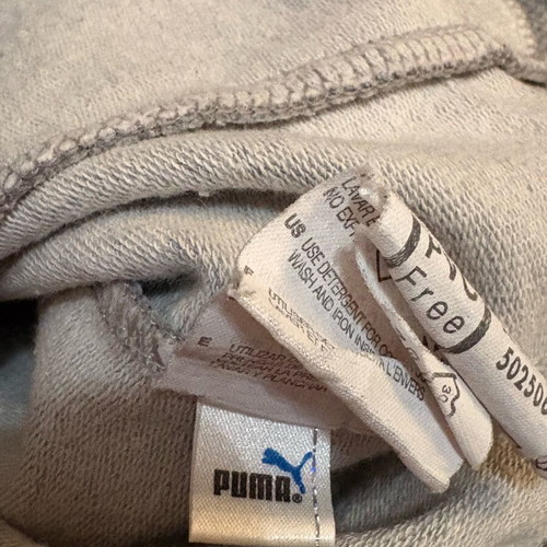 Puma grey hoodie with purple details like new, size S