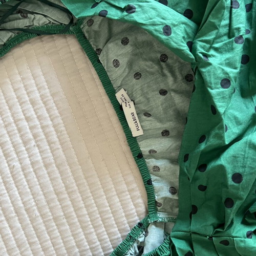 Pull & Bear summer skirt and top set like new, green