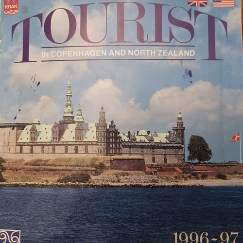 Tourist in Copenhagen and North Zealand book like new