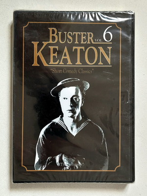 Μπάστερ Κίτον Vol. 6 DVD καινούργιο, βωβή κωμωδία με υπότιτλους