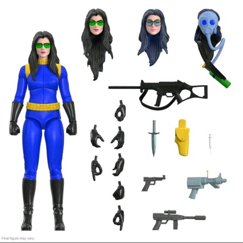 GI Joe Super7 Ultimates 6' Baroness figure new in box