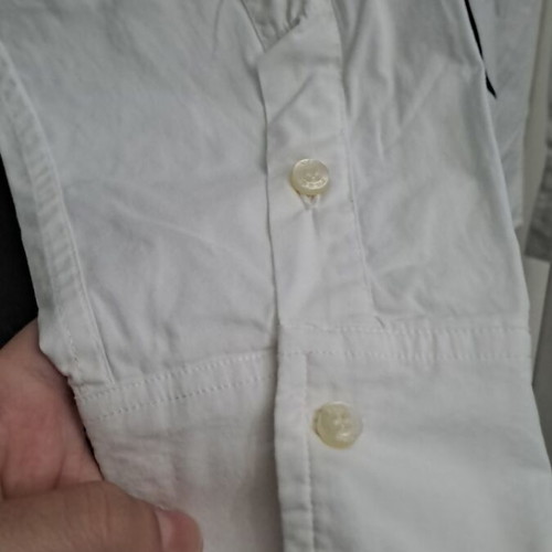 Free Wave long-sleeve white shirt like new, cotton