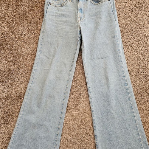 Wild Leg Salt and Pepper jeans like new, blue, size S