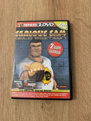 Serious Sam Gold Edition PC game like new, includes 2 CDs