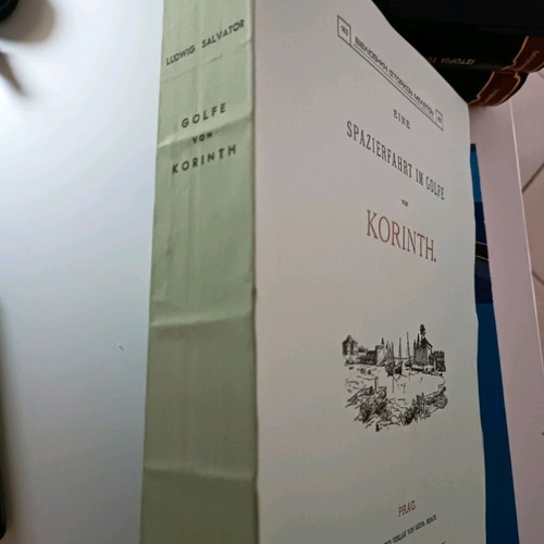 Eine Spazierfahrt im Golfe von Korinth new, reprint by Dionysios Karavias