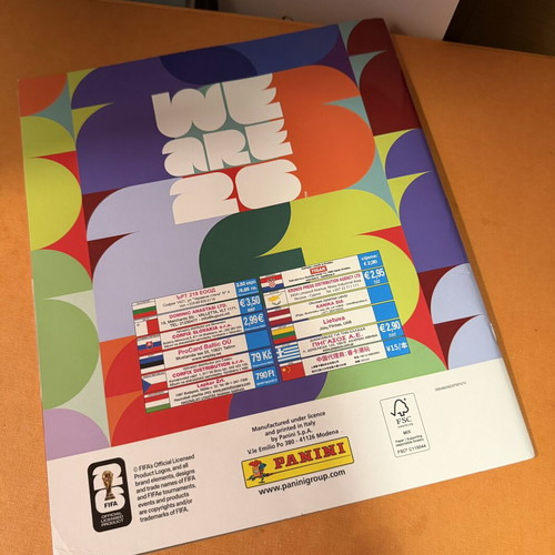 Panini FIFA World Cup 2026 sticker album