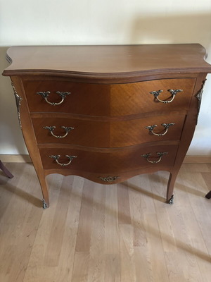 Chest of drawers with 3 drawers new, 70x33x33 cm