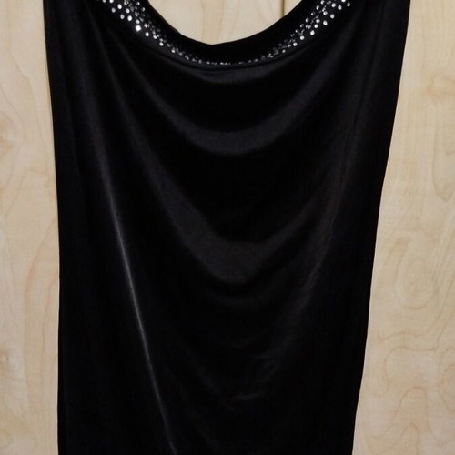 Lynne black strapless mini dress like new, size M