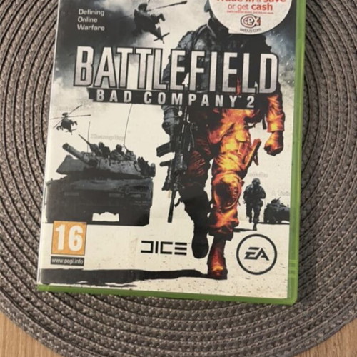 Battlefield Bad Company 2 Xbox 360 used, fully functional
