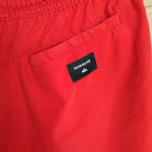 Quiksilver men's swimwear like new, red, size M