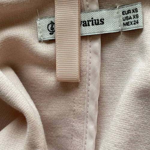 Stradivarius pink pastel blazer jacket like new, XS oversized