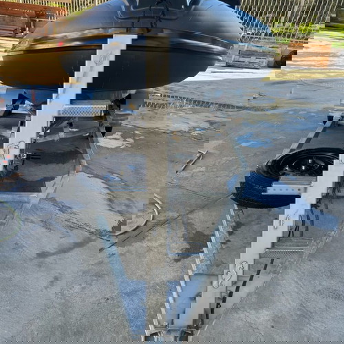 Φουσκωτό Diverib 2024 σαν καινούργιο με trailer και πολλά έξτρα