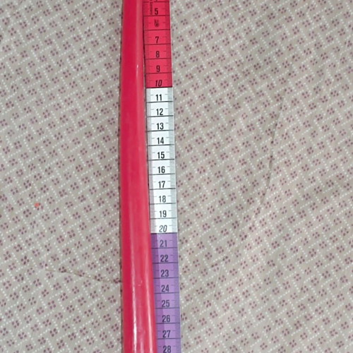 Red candles new, pack of 4, 30 cm