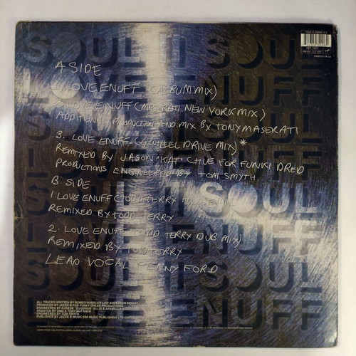 Soul II Soul Love Enuff 12'' Vinyl Maxi Single used, original UK 1995