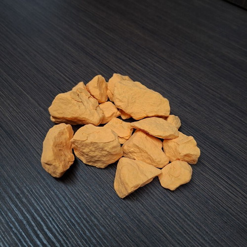 Decorative stones orange color new