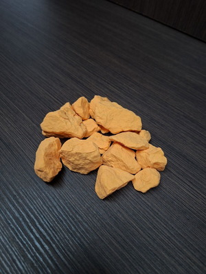 Decorative stones orange color new