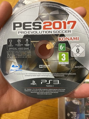PES 2017 PlayStation 3 game like new without box