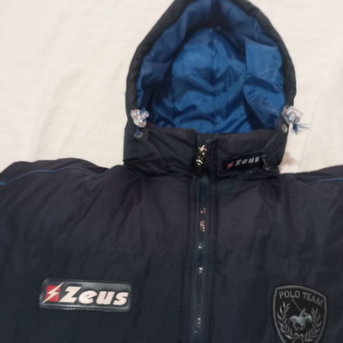 Zeus teen jacket like new, blue, size S