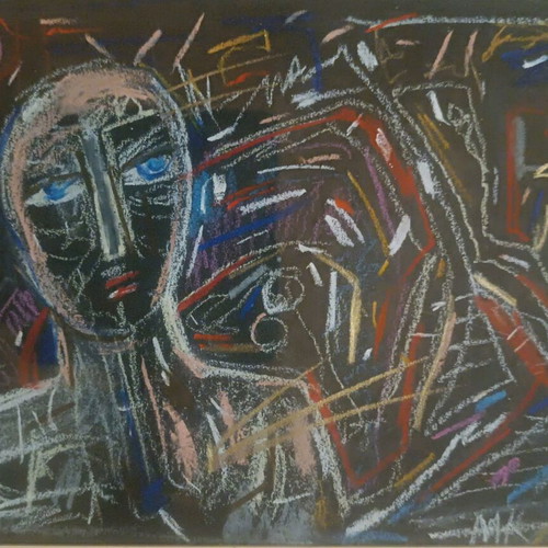Modern painting titled ΣΥΝΑΡΜΟΛΟΓΗΣΗ custom order