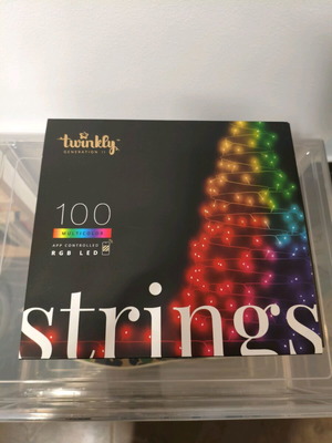 Twinkly Strings 100xRGB LED 8m smart lights new