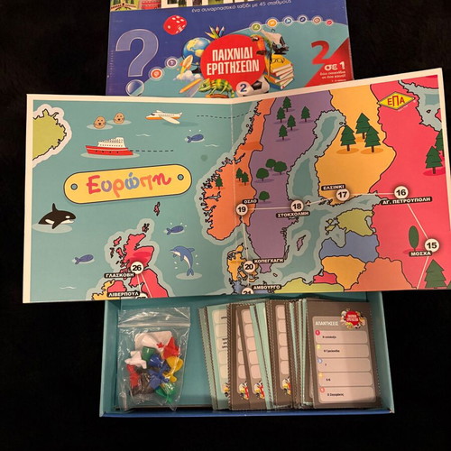 Board game Taxidevo in Europe educational, like new