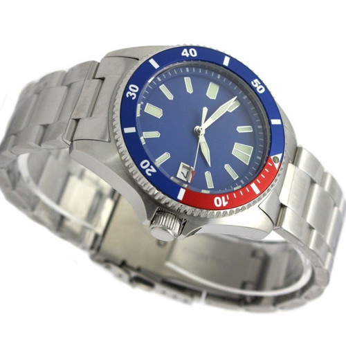 Seiko NH35 Professional Diver Watch 20 ATM, silver