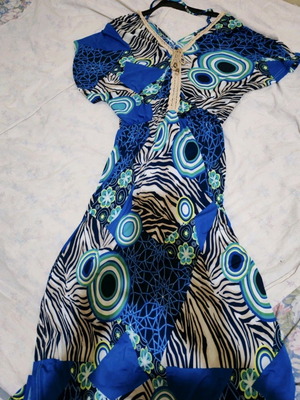 Voice summer dress like new, blue