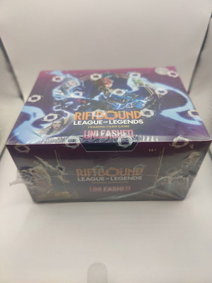 Riftbound League of Legends TCG Unleashed Booster Display, σφραγισμένο κουτί
