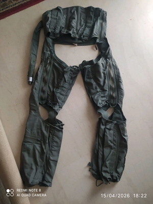 Anti G CSU-13B/USAP pilot suit used, size medium long
