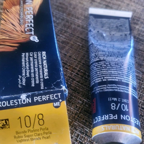 Koleston Perfect 10/8 hair dye used