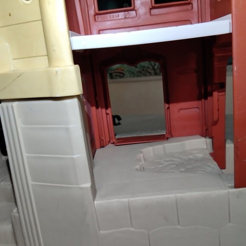 Fisher-Price Great Adventures Wild Western Town playset with 2 figures, 1996