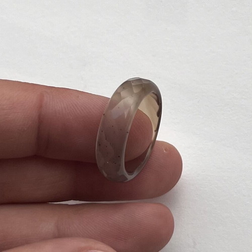 Glass ring set (wedding bands) like new