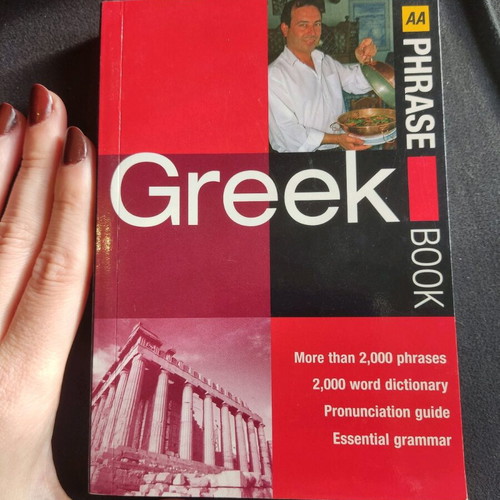 Greek Phrase Book like new with pronunciation and essential grammar