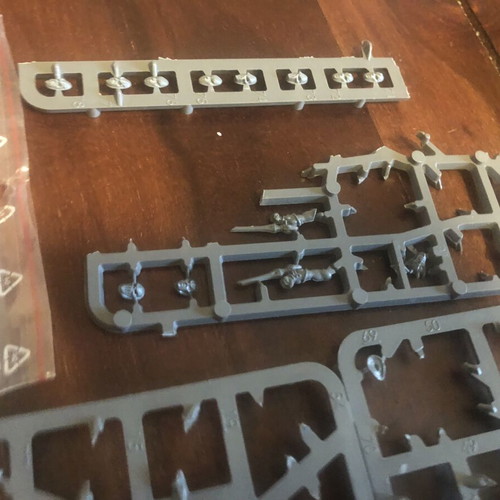Harlequin Eldar Bits used from Games Workshop sprues